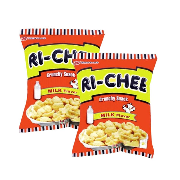 Nutri Snack Ri-Chee Crunchy Milk Flavor Richee x 2 Pcs (Offer) - Pinoyhyper