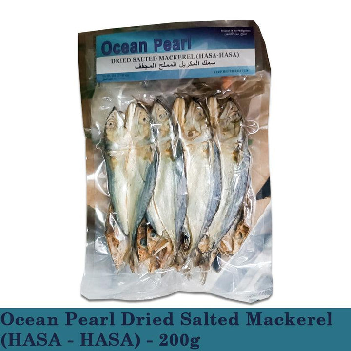 Ocean Pearl Dried Salted Mackerel (HASA - HASA) - 200g - Pinoyhyper