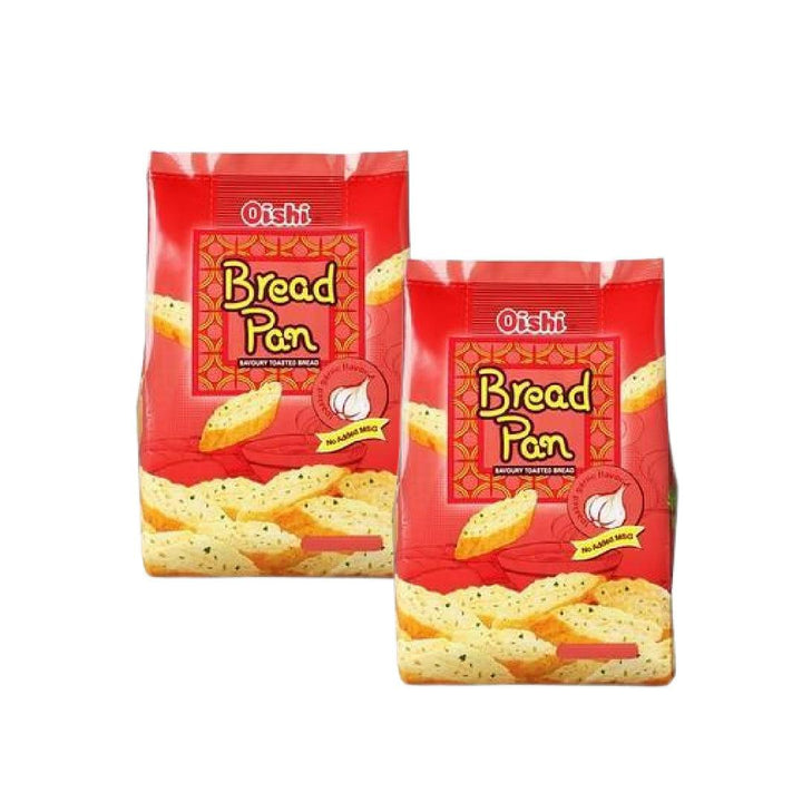 Oishi Bread Pan Toasted Garlic 42g x 2 Pcs (Offer) - Pinoyhyper