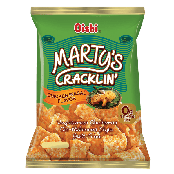 Oishi Marty's Cracklin' Chicken Inasal Flavor - 90g - Pinoyhyper