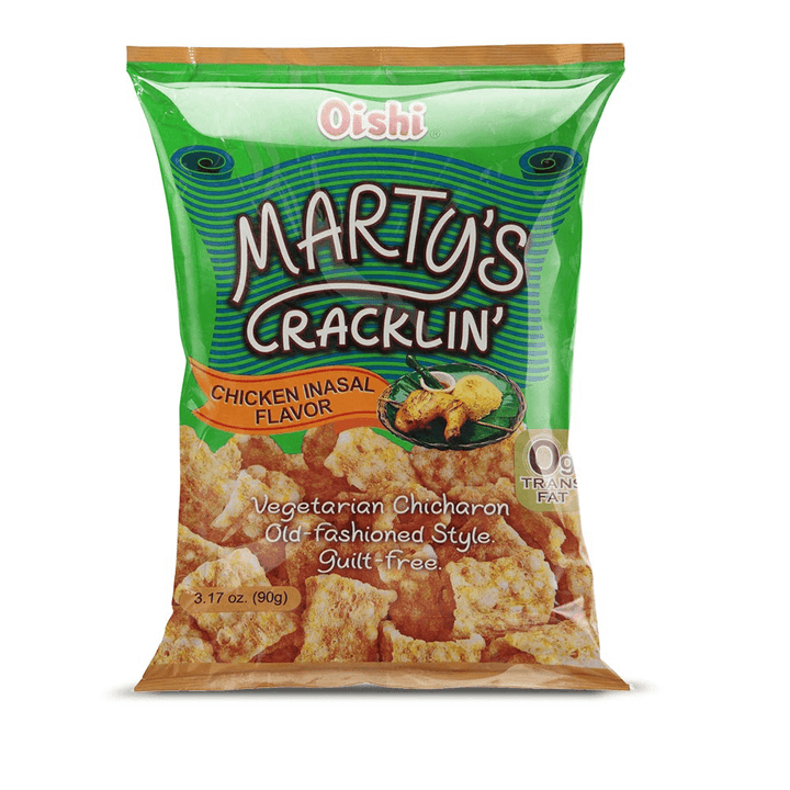 Oishi Marty's Cracklin' Chicken Inasal Flavor - 90g - Pinoyhyper