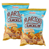 Oishi Martys Cracklin Plain Salted 2Pcs × 90gm ( Combo) - Pinoyhyper