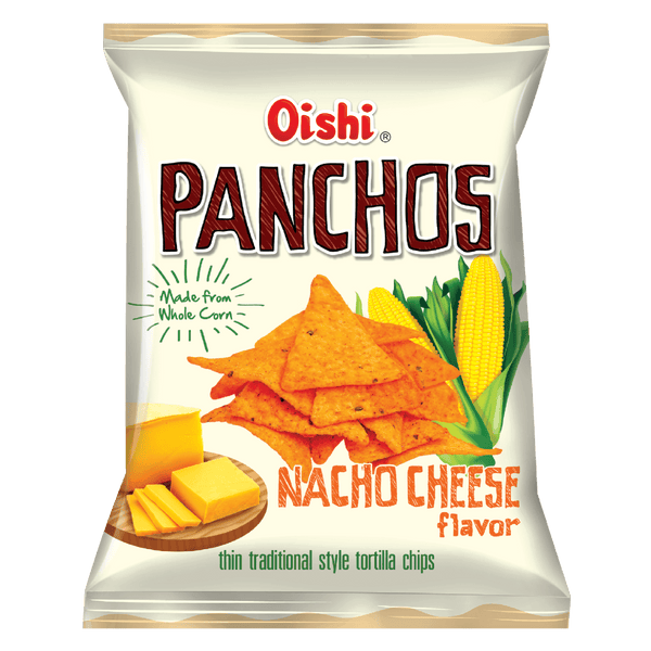 Oishi Panchos Nacho Cheese Flavor - 85g - Pinoyhyper