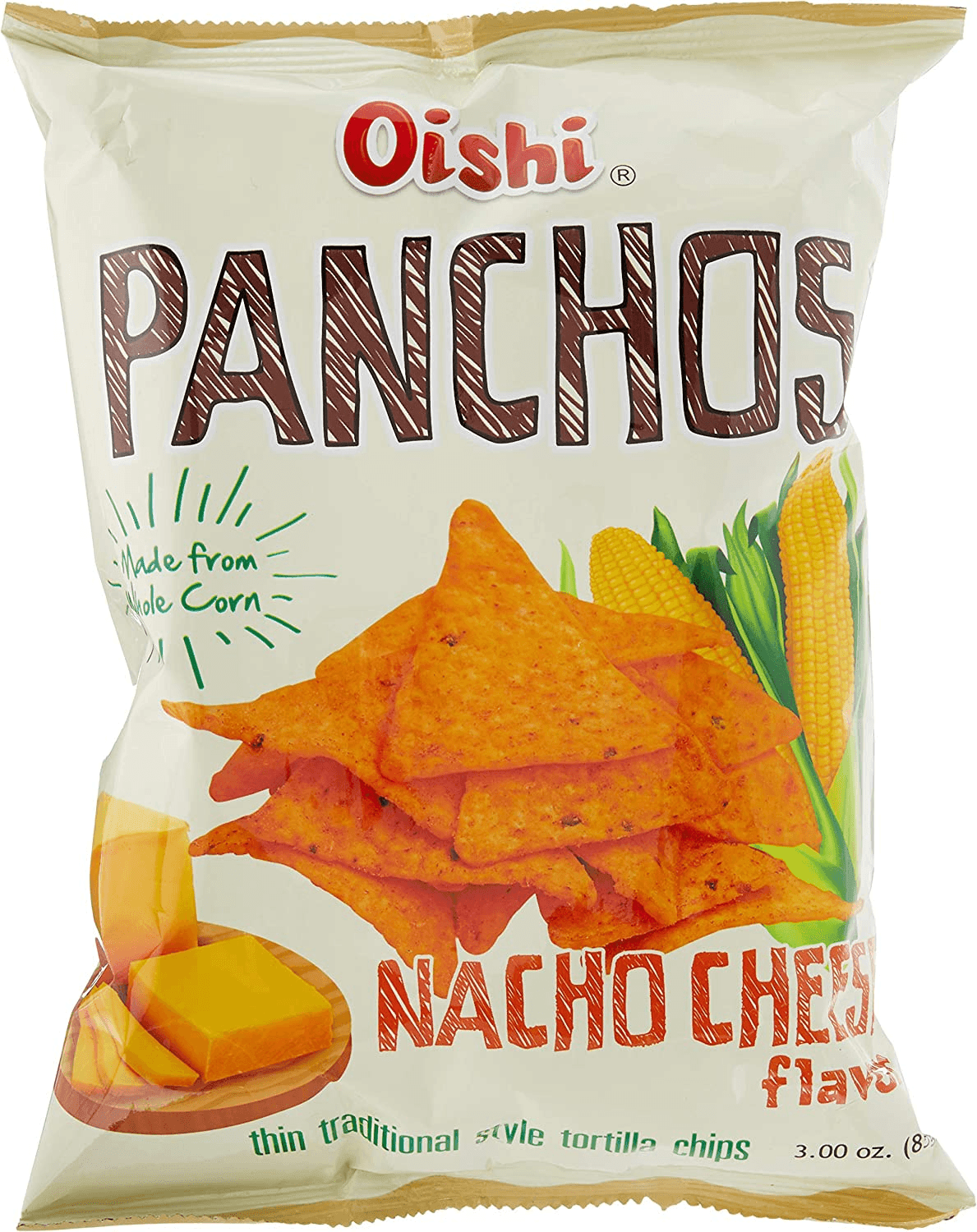 Oishi Panchos Nacho Cheese Flavor 85g Pinoyhyper