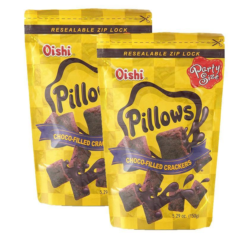 Oishi Pillows ChocoFilled Crackers 2×150g (Offer) Pinoyhyper