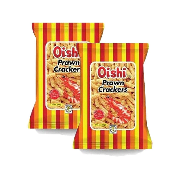 Oishi Prawn Crackers Original 2 × 90g (Offer) - Pinoyhyper