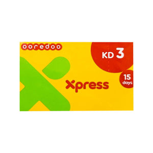 Ooredoo Prepaid Recharge Card 3KD - Pinoyhyper