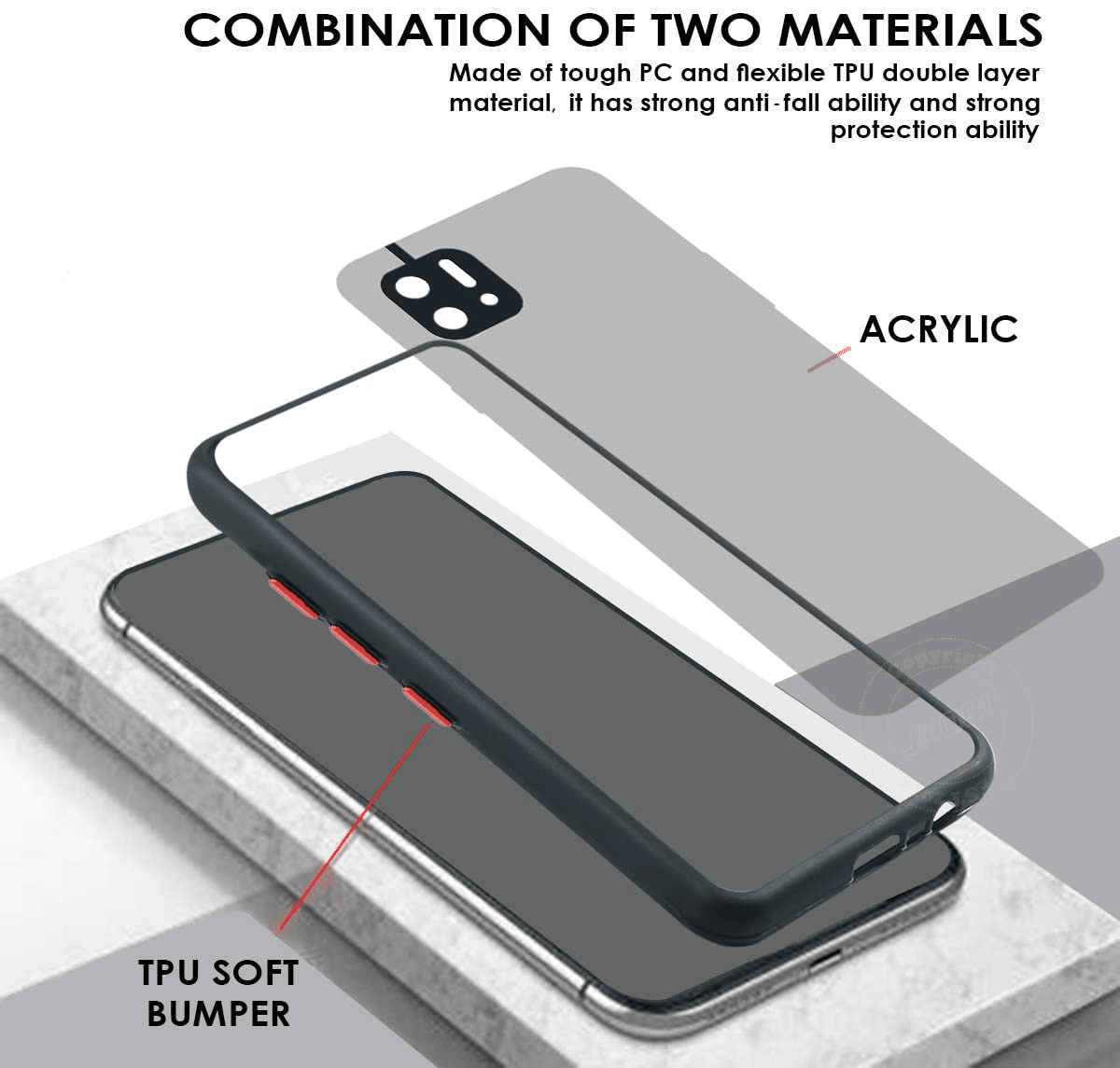 Oppo A16K Fashion Smoke Case - Pinoyhyper