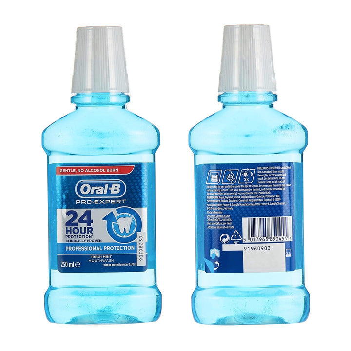 Oral-B Professional Protection Fresh Mint Mouthwash - 250ml - Pinoyhyper