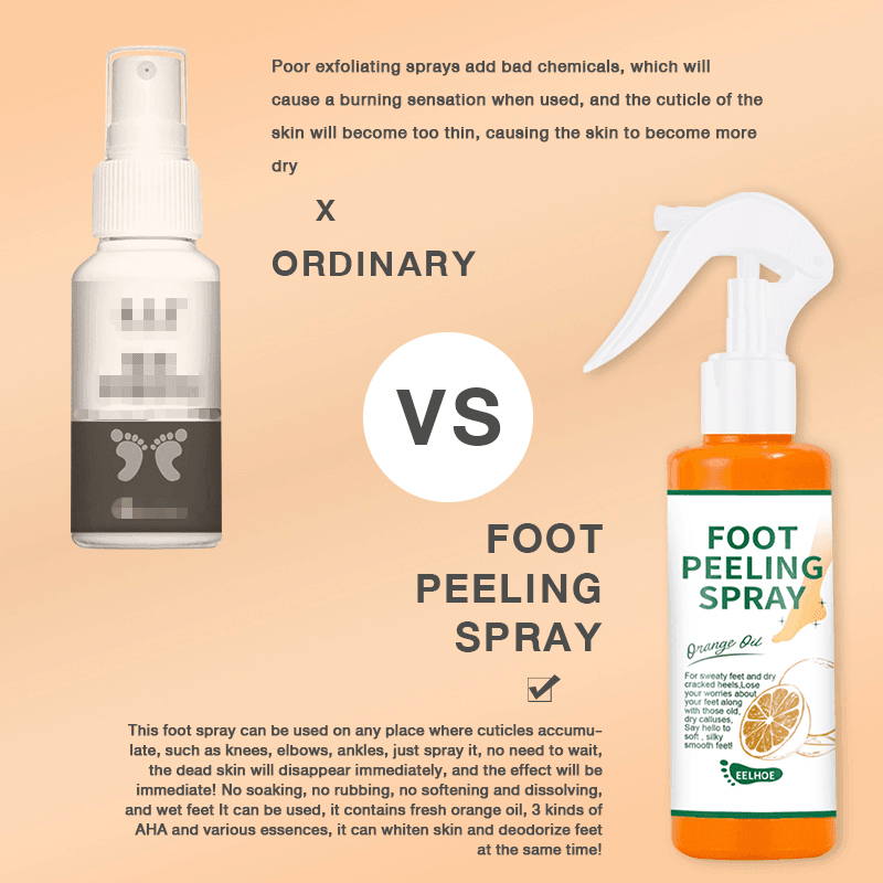 Orange Oil Foot Peeling Spray - 110ml - Pinoyhyper