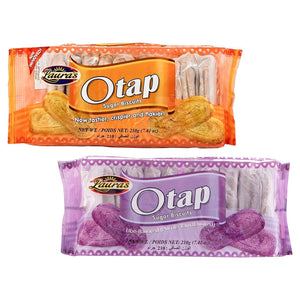 Otap Sugar + UBE Flavored Biscuits - 2 × 210g (Offer) - Pinoyhyper