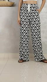 Women's High-Waist Stylish Wide Leg Pants #4241