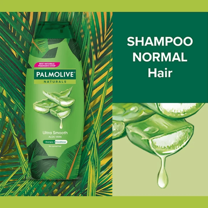 Palmolive Naturals Ultra Smooth Aloe Vera Shampoo & Conditioner - 180ml - Pinoyhyper