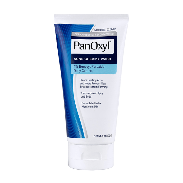 PanOxyl Acne Creamy Wash Benzoyl Peroxide 4% Daily Control - 170g - Pinoyhyper