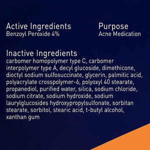 PanOxyl Acne Creamy Wash Benzoyl Peroxide 4% Daily Control - 170g - Pinoyhyper