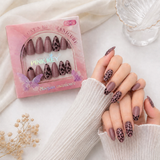 Pink Key High-End Wearable Nail Art #04 - PK2419-1 (12 Pcs)