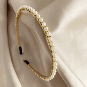 Pearl Hairband For Women Simple Elastic Headband - 1 Pcs (KT-80-523) - Pinoyhyper