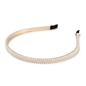 Pearl Hairband For Women Simple Elastic Headband - 1 Pcs (KT-82-523) - Pinoyhyper