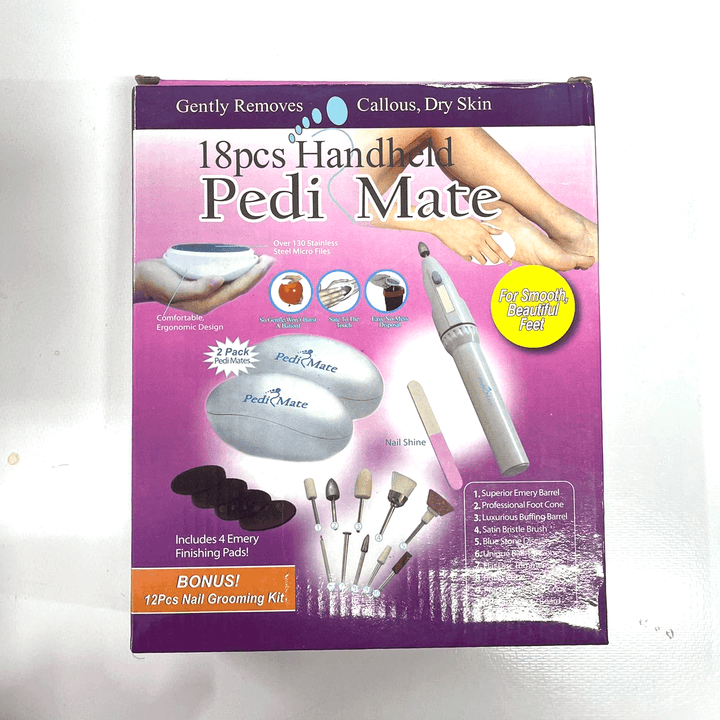 Pedi Mate 18Pcs Handheld Pedicure Set - Pinoyhyper