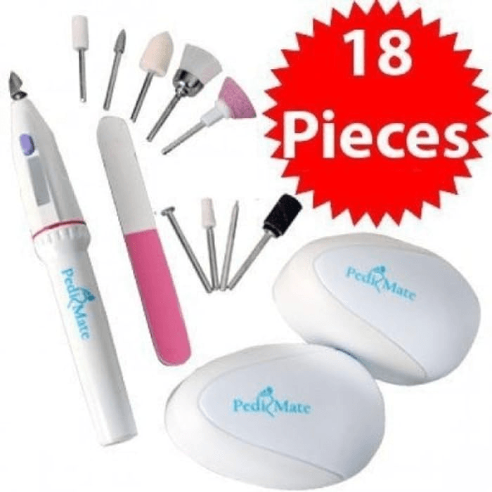 Pedi Mate 18Pcs Handheld Pedicure Set - Pinoyhyper