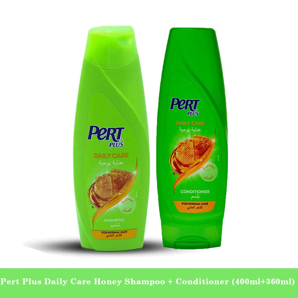 Pert Plus Daily Care Honey Shampoo + Conditioner (400ml+360ml) - Pinoyhyper