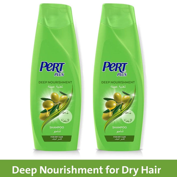 Pert Plus Deep Nourishment Olive Oil Shampoo - 400ml X 2pcs - Pinoyhyper