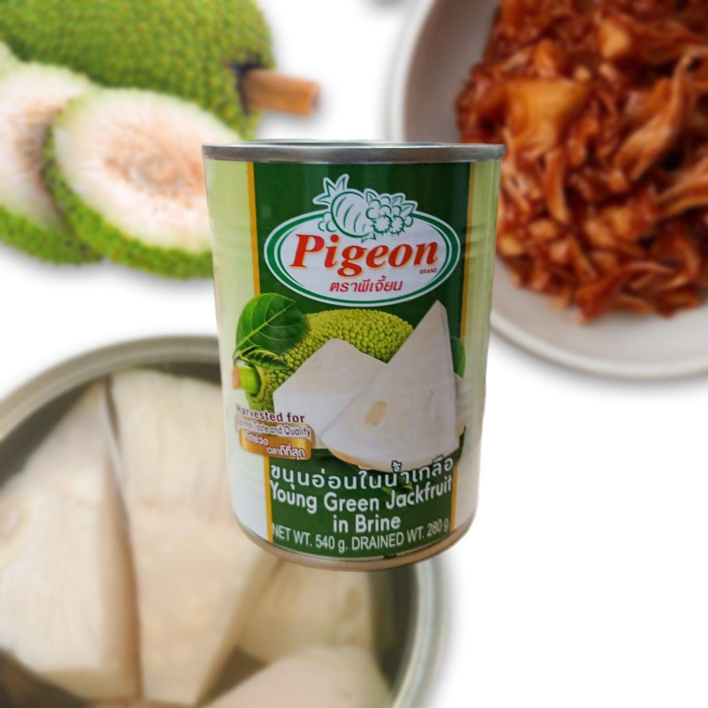 Pigeon Young Green Jackfruit in Brine - 540g - Pinoyhyper