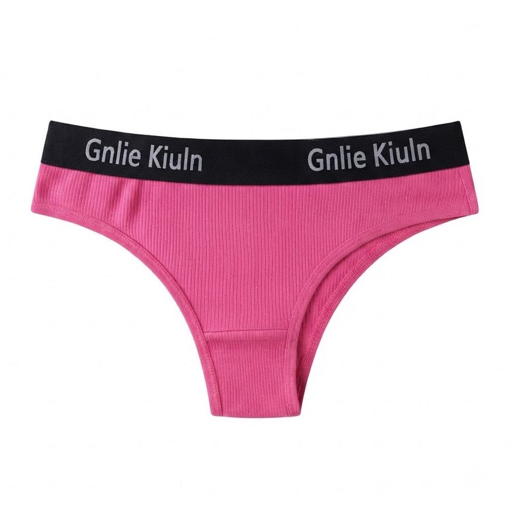 Women’s Ribbed Low-Rise Panty (2 pcs) Set - C2217