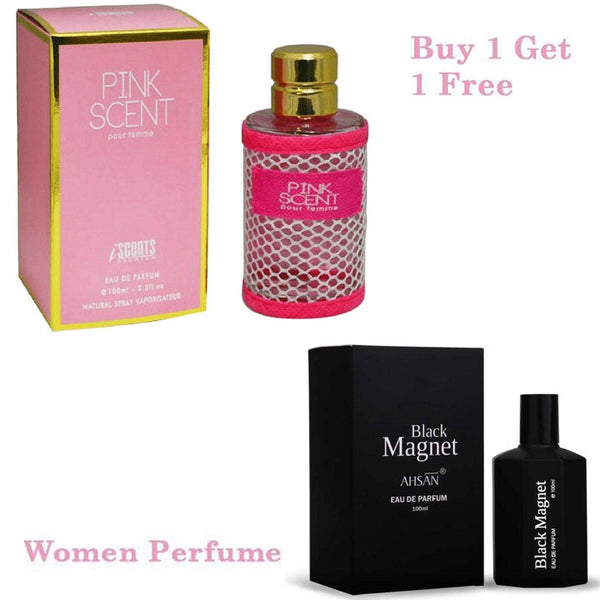 Pink Scent & Black Magnet Women Perfumes 1+1 PR-16 - Pinoyhyper