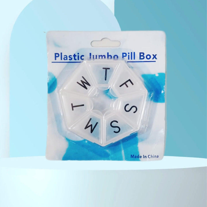 Plastic Jumbo Pill Box - Pinoyhyper