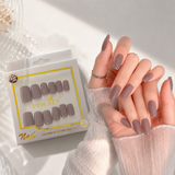 Pink Key High-End Wearable Nail Art - PK24164 (12 Pcs)
