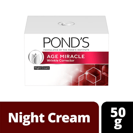 Pond's Age Miracle Wrinkle Corrector Night Cream - 50g - Pinoyhyper