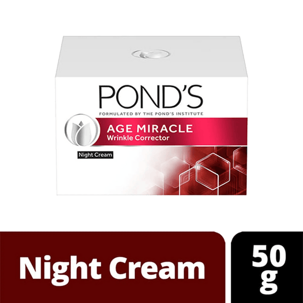Pond's Age Miracle Wrinkle Corrector Night Cream - 50g - Pinoyhyper