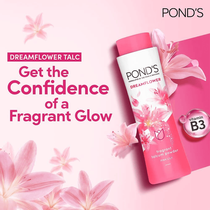 Pond's DreamFlower Fragrant Talc Powder - 23g - Pinoyhyper