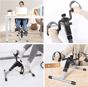Portable Arm & Leg Pedal Exerciser Fitness Equipment - Pinoyhyper