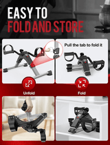 Portable Arm & Leg Pedal Exerciser Fitness Equipment - Pinoyhyper