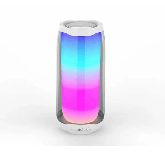 Portable Bluetooth Speaker With Colorful Lights Glow Plus 4 (Big) - Pinoyhyper