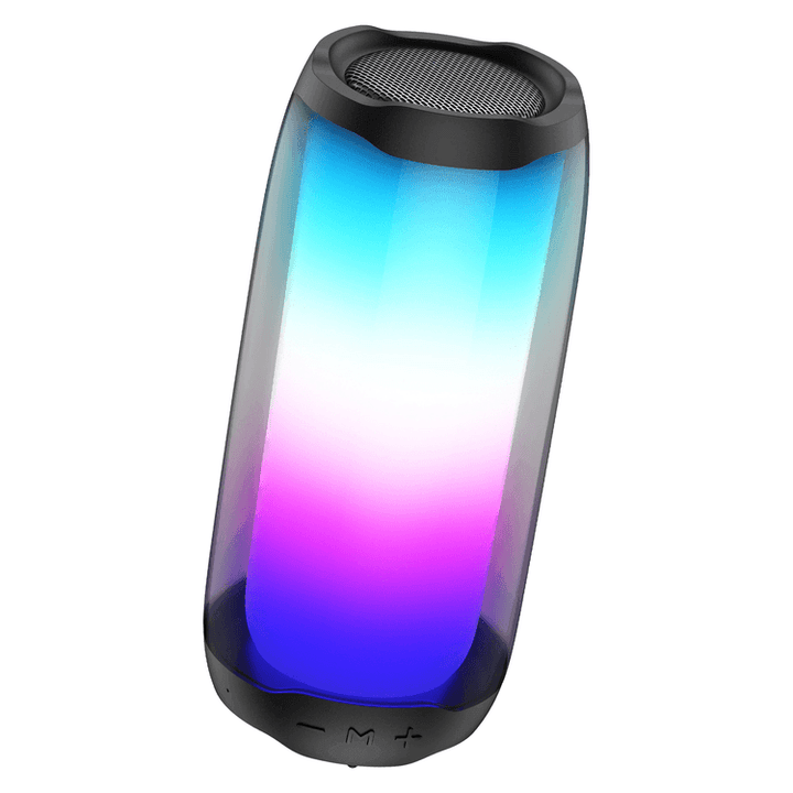 Portable Bluetooth Speaker With Colorful Lights Glow Plus 4 (Big) - Pinoyhyper