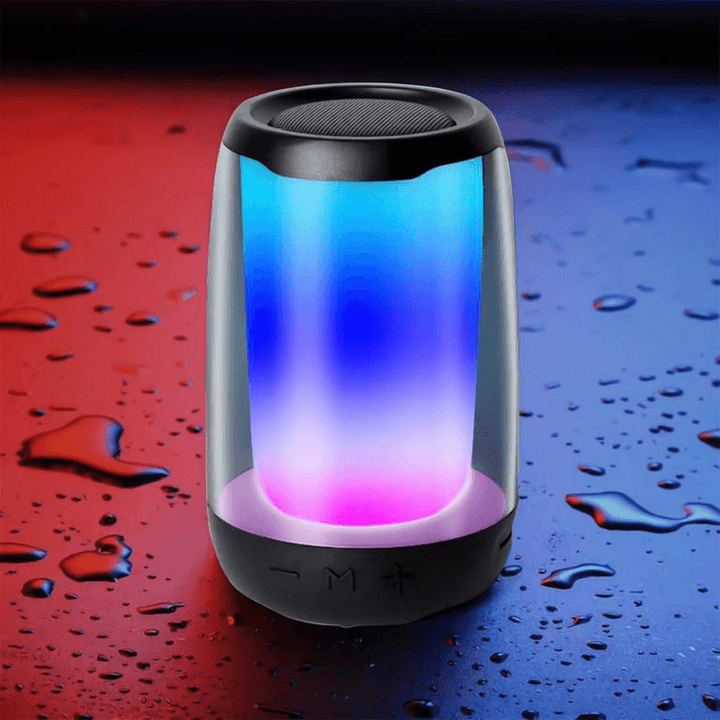 Portable Bluetooth Speaker With Colorful Lights Glow Plus 4 Mini - Pinoyhyper