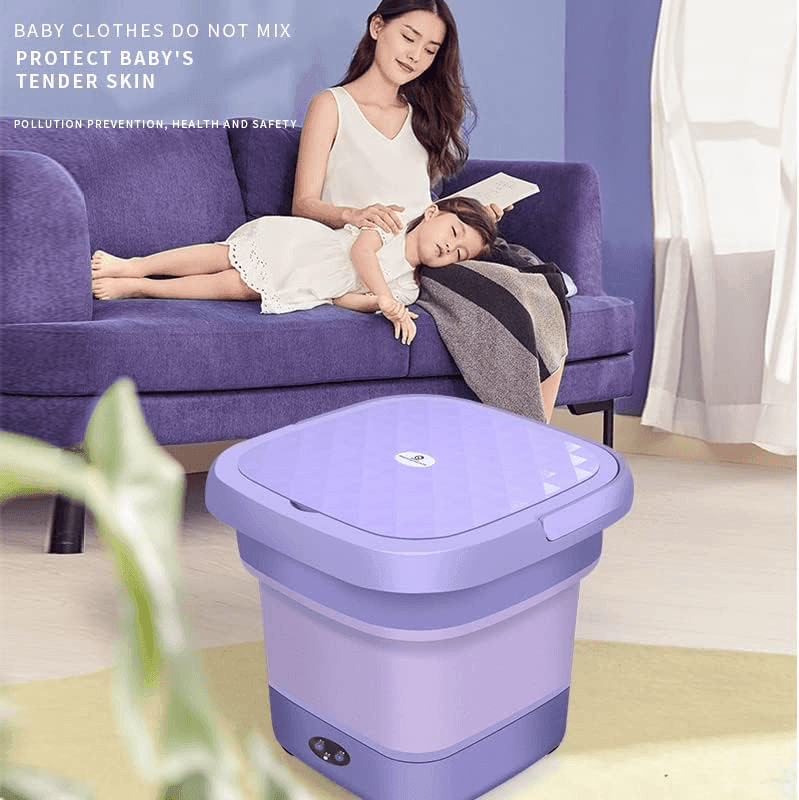 Portable Folding Mini Washing Machine - Pinoyhyper