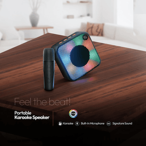 Portable Karaoke Bluetooth Speaker With Microphone - Willen RGB - Pinoyhyper