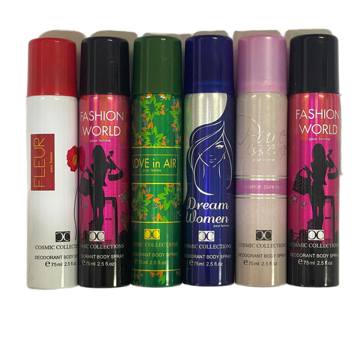 Pour Femme Body Spray 75ml 6 Pcs Combo - Pinoyhyper