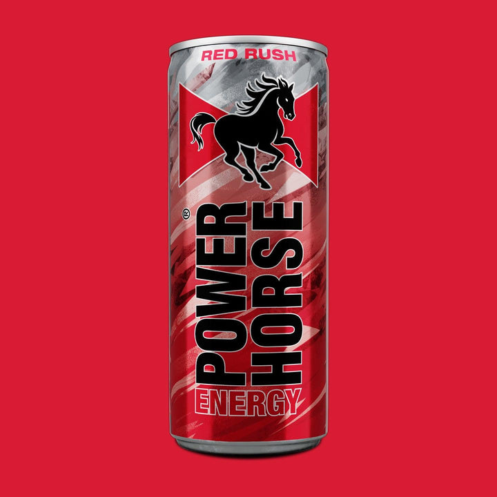 Power Horse Red Rush Energy Drink - 250ml - Pinoyhyper