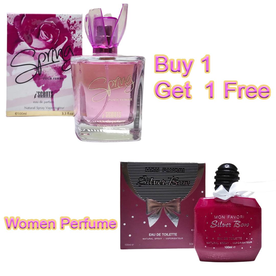 Spring & Silver Bow Women Perfumes 1+1 PR-49
