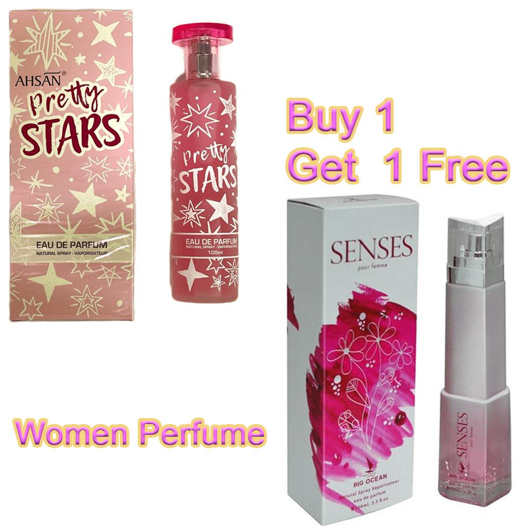 Pretty Stars & Senses Women Perfumes 1+1 PR-50