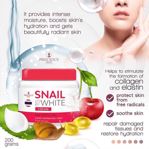 Precious Skin Snail Body Whitening Cream - 200g - Pinoyhyper