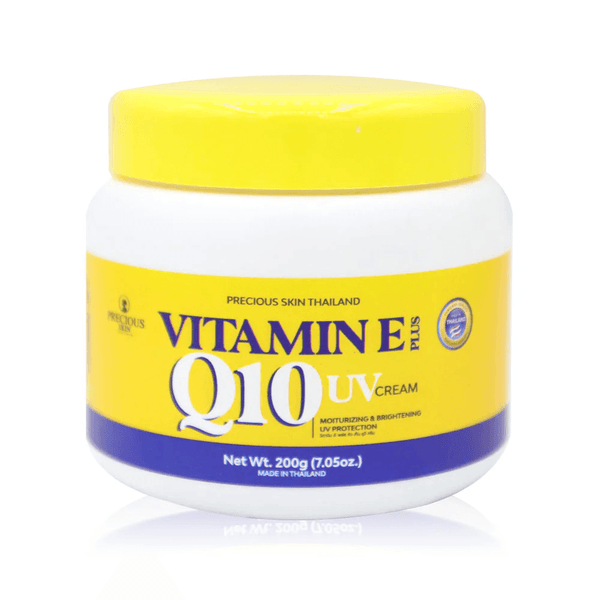 Precious Skin Vitamin E Plus Q10 UV Protection Cream - 200g - Pinoyhyper