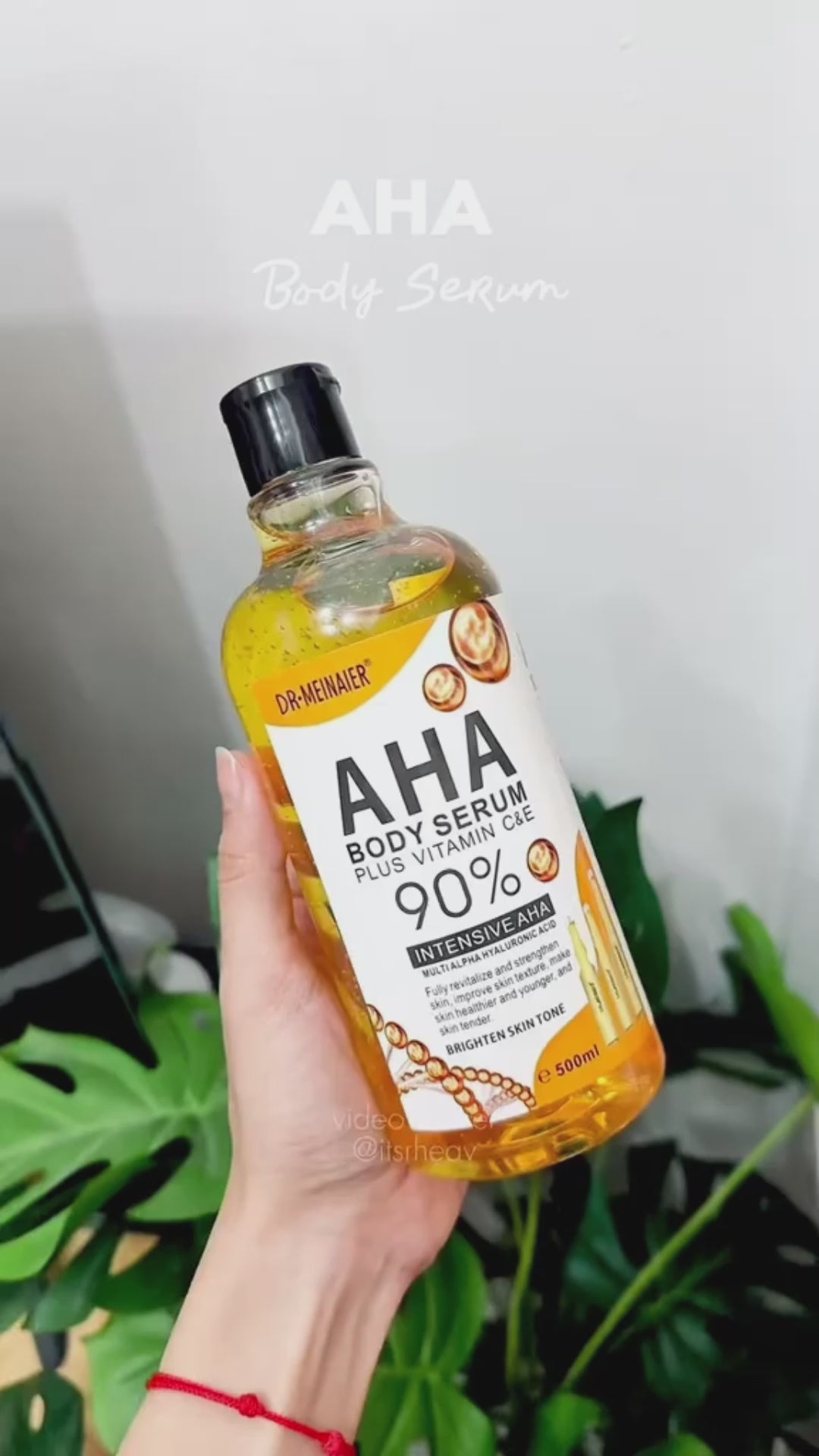 Dr.Meinaier 90% Intensive AHA Body Serum Vitamin C & E - 500ml