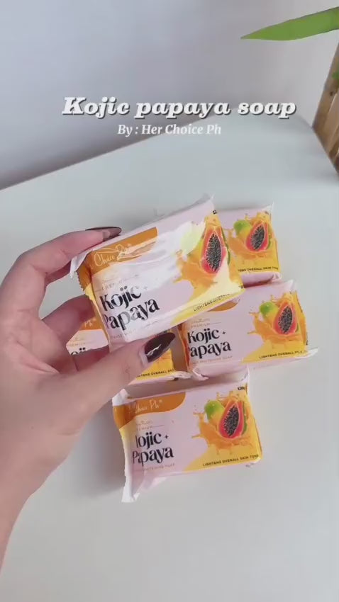 Her Choice PH Premium Kojic Papaya Brightening Soap - 120g