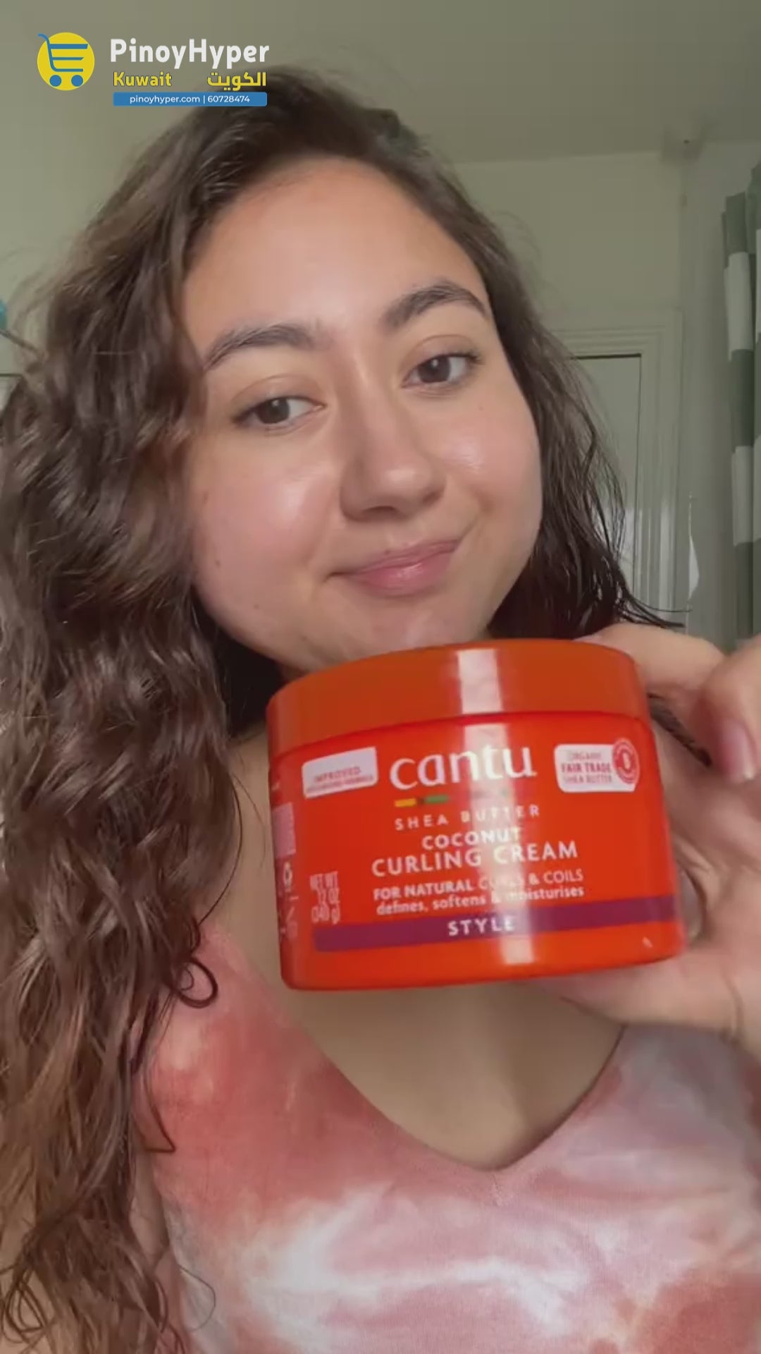 Cantu Shea Butter Coconut Curling Hair Cream - 340g